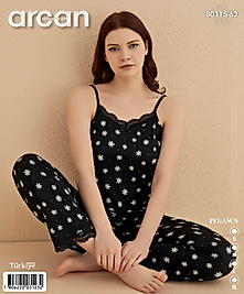 arcan pegasus askılı pijama takımı