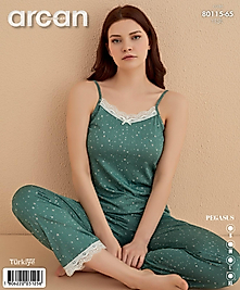 arcan pegasus askılı pijama takımı